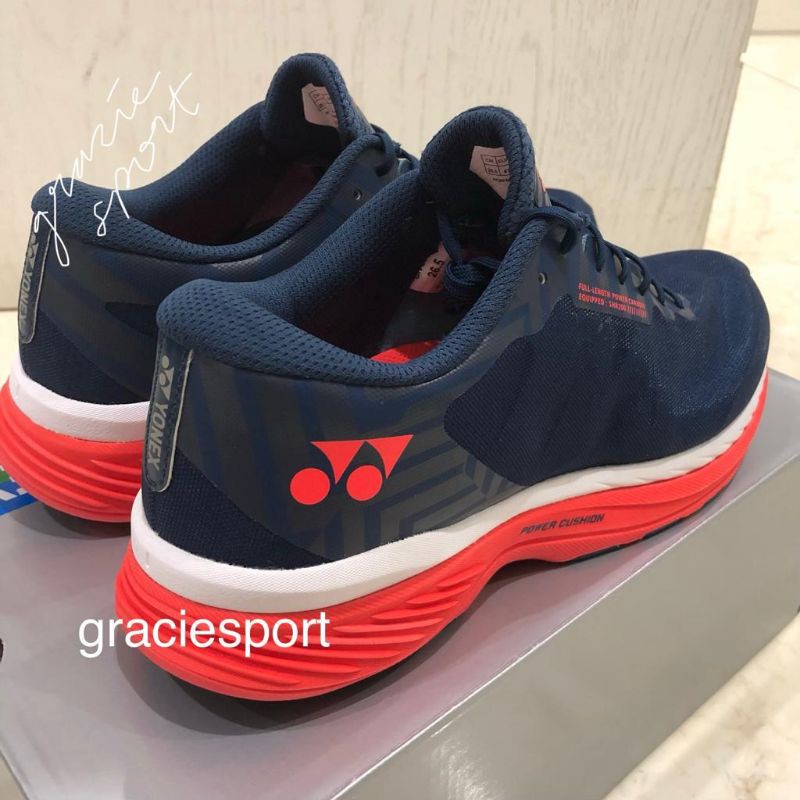 Sepatu Yonex Run 100 navy red