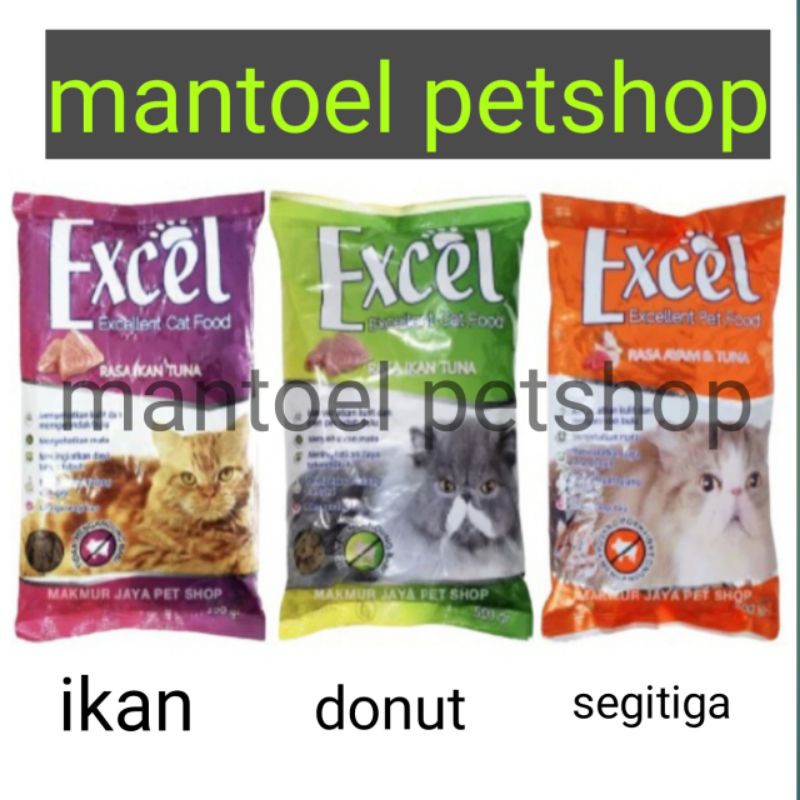 Expedisi Excel Cat 5kg Makanan Kucing dry food