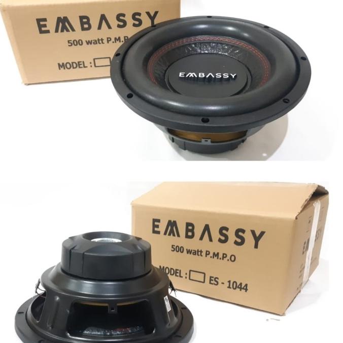 Subwoofer Embassy ES-1044 - DVC - Double Voice Coil - 10 Inch A