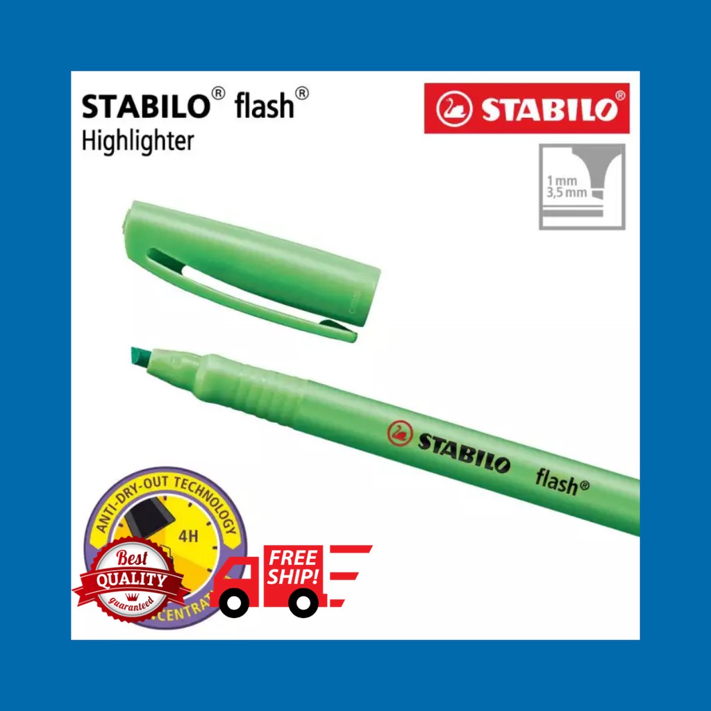 

STABILO Flash Green / Highlighter Warna Hijau Original Murah