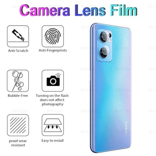 Pelindung Kamera Oppo A96 A76 A55 4G Reno 7z Tempered Glass Protection Camera Bening Reno7 z