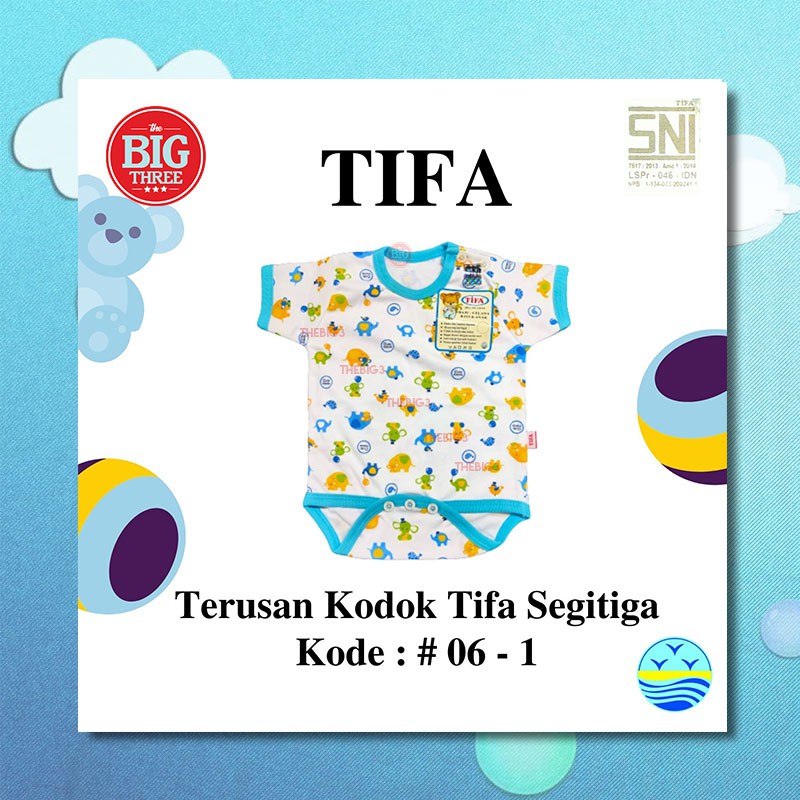 TIFA Jumper Baju Bayi bahan katun lembut ukuran All Size