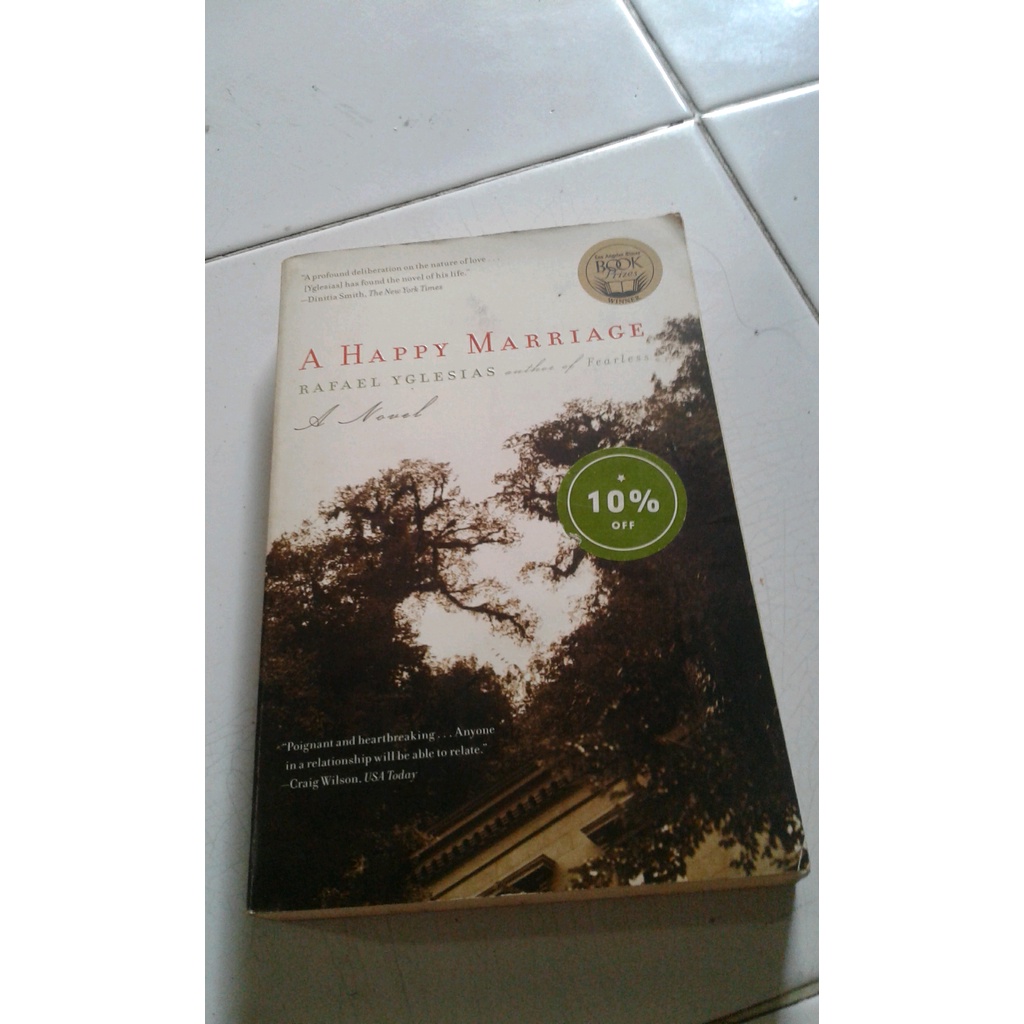 

ORIGINAL Novel A Happy Marriage - Rafael Yglesias