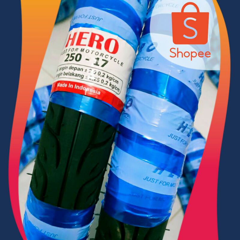 °FREE Ban Dalam; Ban depan motor bebek ring 17