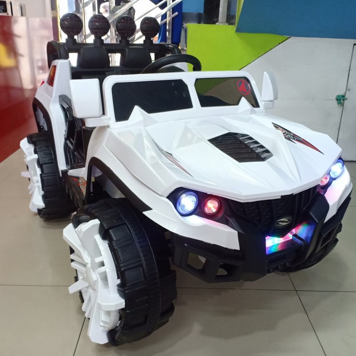 Jual Mobil Aki Jeep Buggy Exotic Wd Putih Shopee Indonesia