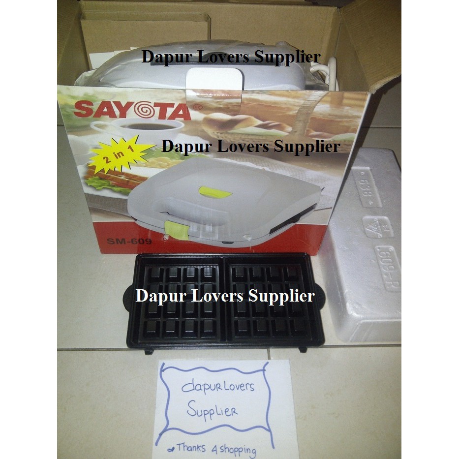 EXCLUSIVE  Sayota Sandwich & Waffle Maker SM-609