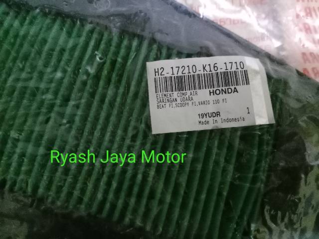 Filter udara/Saringan udara for beat f1/beat esp/scoopy f1 Aspira Astra