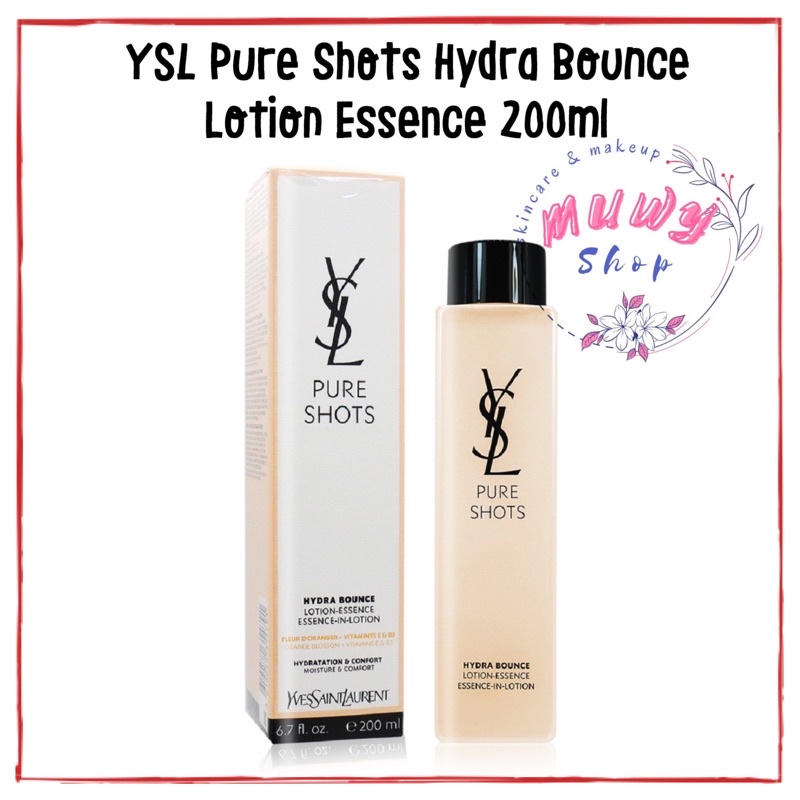 YSL Pure Shots Hydra Bounce Essence in Lotion 200ml / travel size 10ml