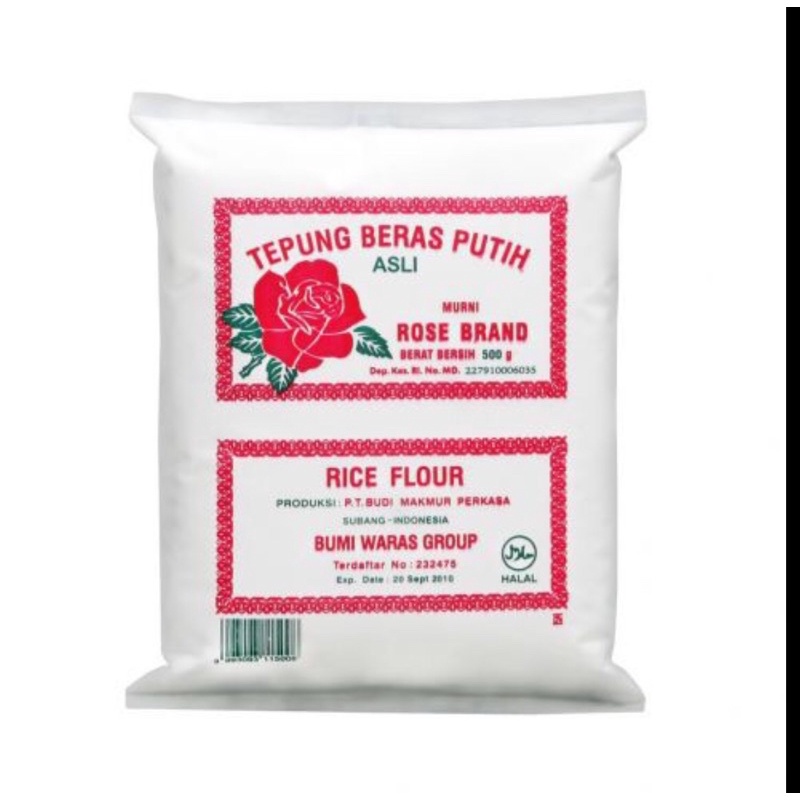 

Rose Brand Tepung Beras 500gr ECER
