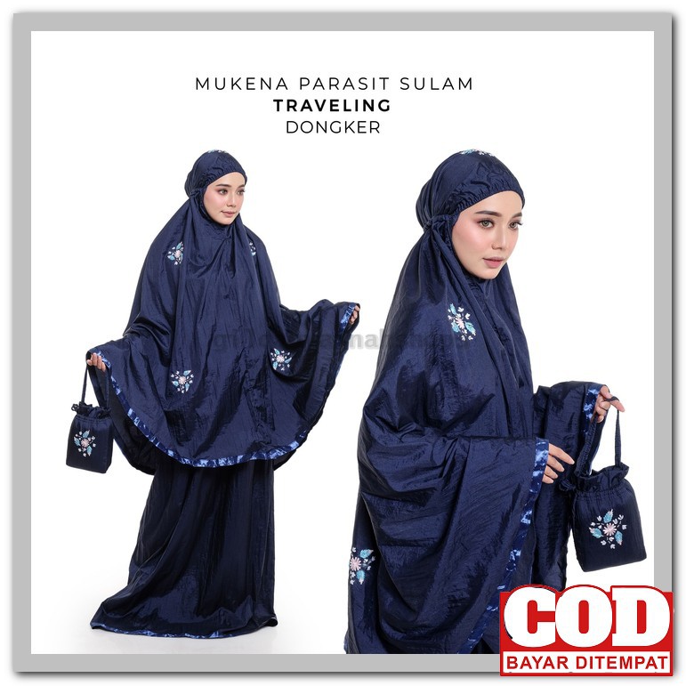 Mukena Wanita Dewasa Bordir Premium Arieta/ Rukuh H Qe216 Grosir  HF588 Mukena Dewasa Parasit Sula
