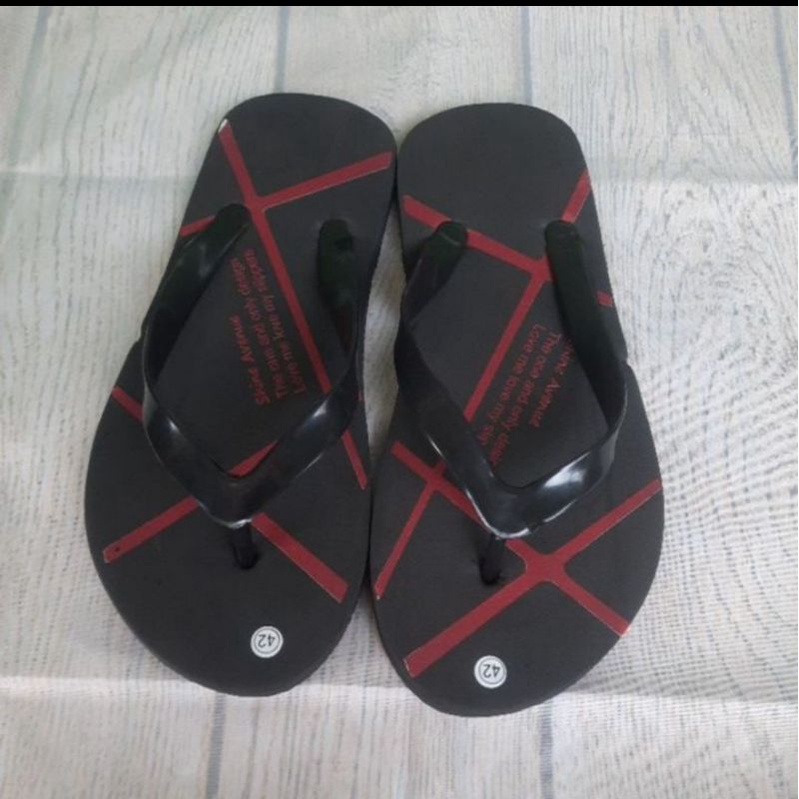 CTS Sandal Jepit Pria Sablon Silang Kekinian Distro