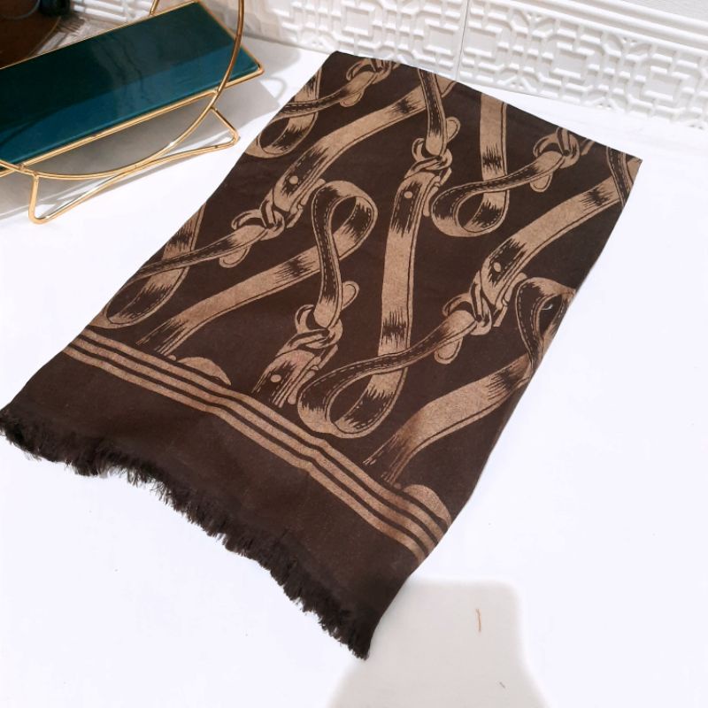 PROMO HANYA HARI INI!!!CASHMERE SYAL/SCARF MOTIF-Ww