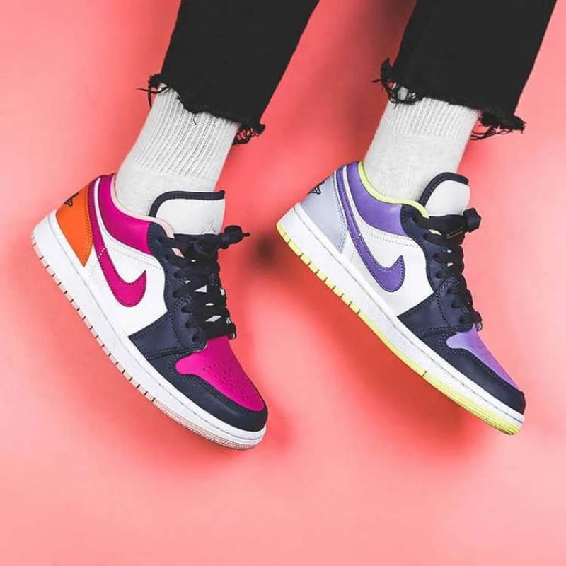 Nike Air Jordan 1 Low Ladies Purple Magenta