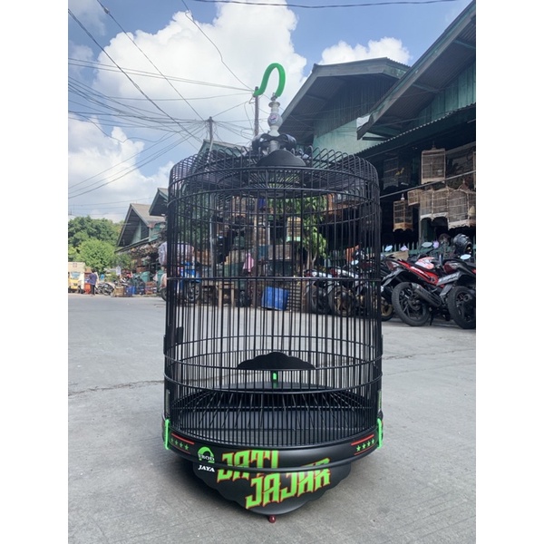 SANGKAR KANDANG MURAI EBOD JAYA DECAL JATI JAJAR NO 2