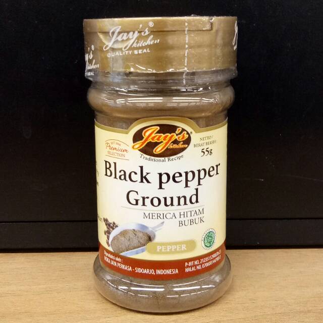

JAYS BLACK PEPPER GROUND | BUBUK LADA HITAM PILIHAN 55GR