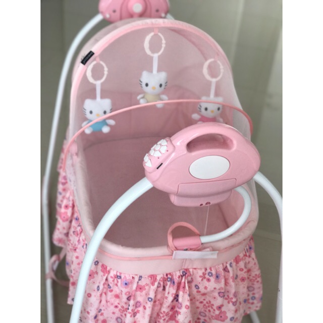 baby elle automatic cradle swing