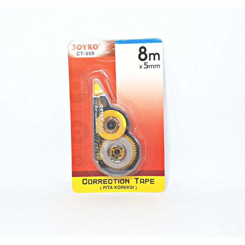 Tipex Roll / Tipex Kertas Correction Tape Joyko CT-559 8M