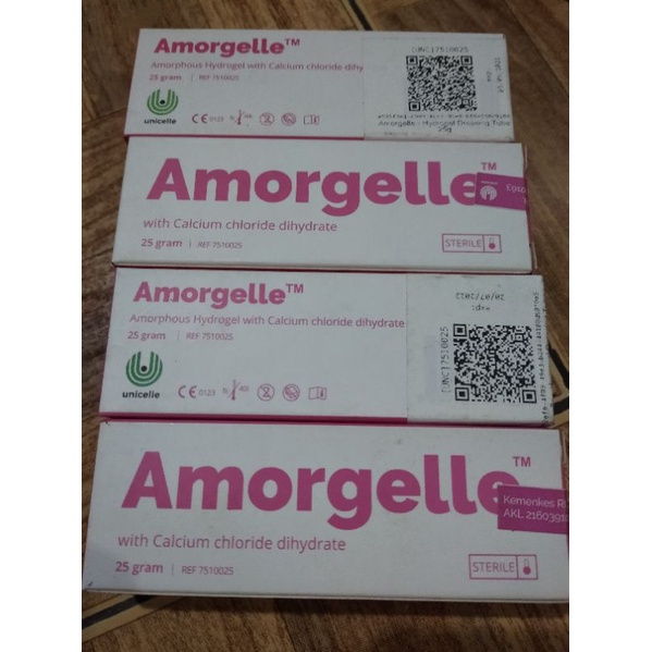 Amorgelle hydrogel with calcium