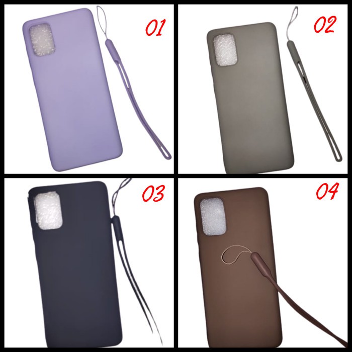 Softcase Silikon Macaron Samsung Vivo V19 / Y30 / Y50