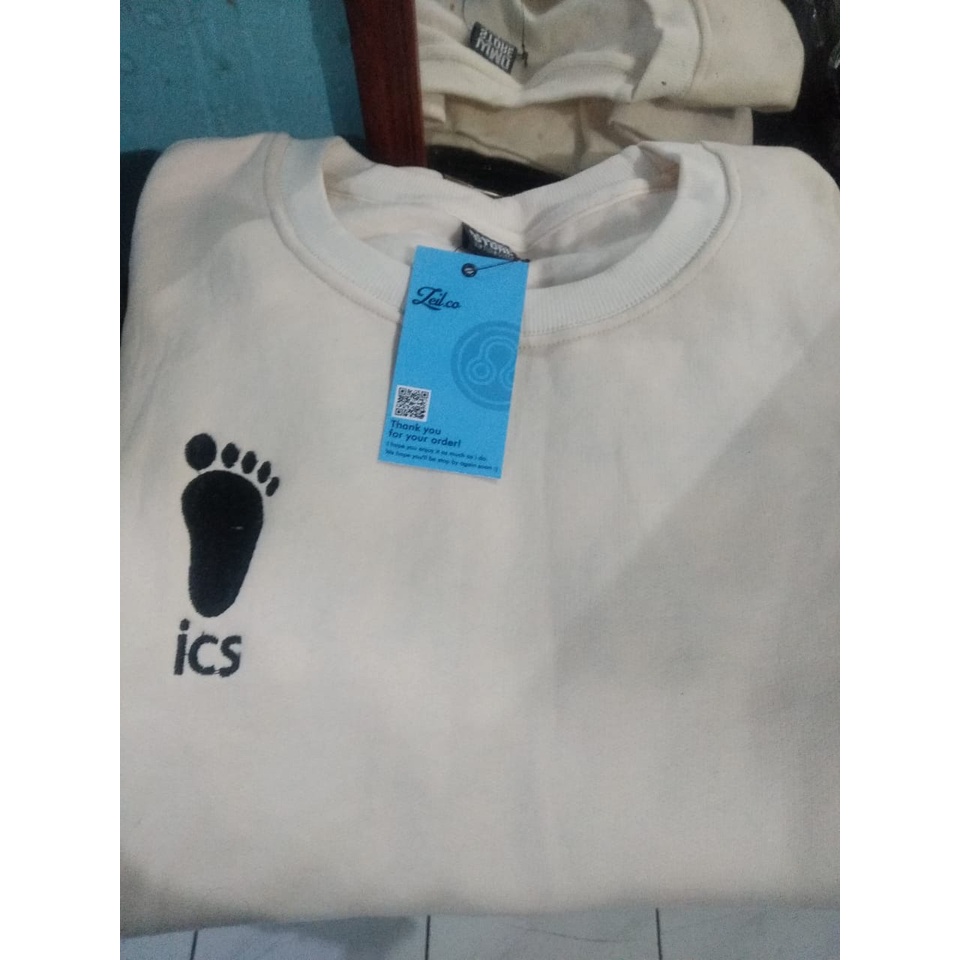 Sweater Anime Haikyuu ICS Unisex | Crewneck Haikyu-CREAM IMPORT