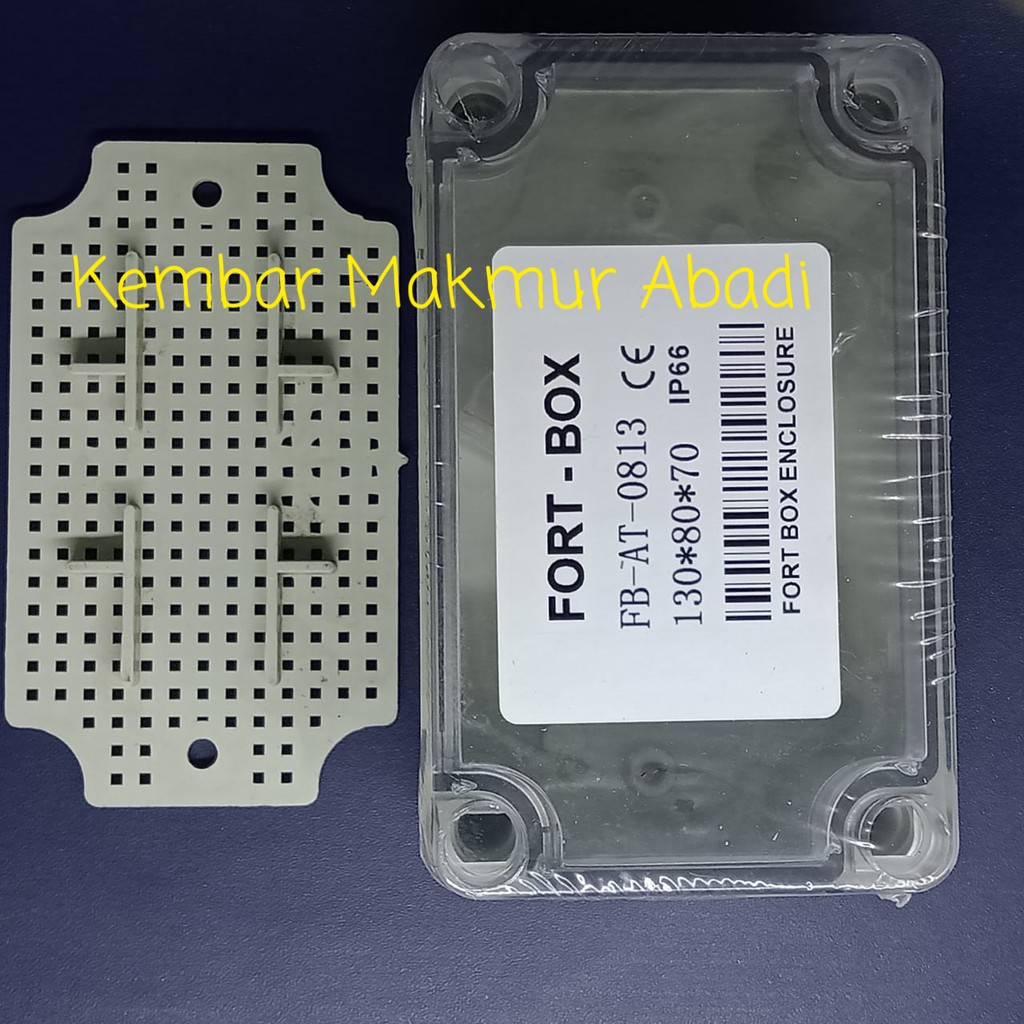 DURADUS 130X80X70mm TRANSPARAN/BOX PANEL DSAT-0813 JUNCTION BOX 130X80X70 ABS IP 66/DURADUS IP 66