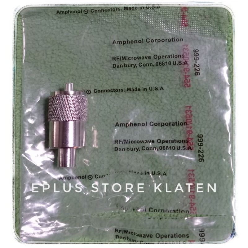 konektor rg58 rg 58 pl amphenol original USA new high quality conektor