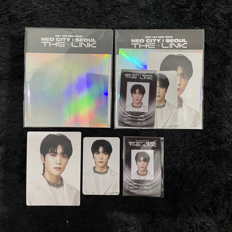 Jaehyun ID card + Deco sticker set The Link nct 127 sealed