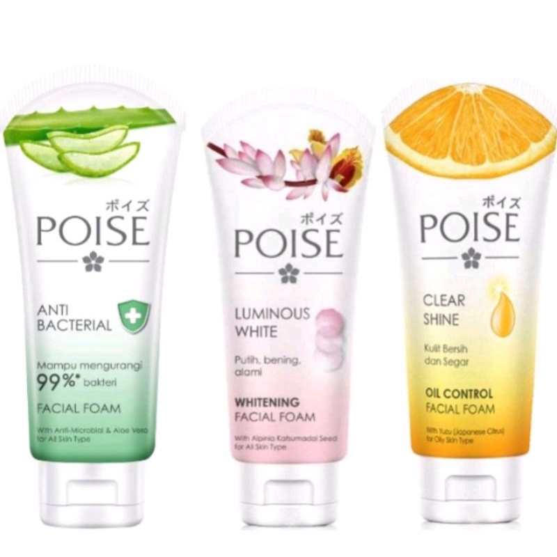 POISE FACIAL FOAM 100ML