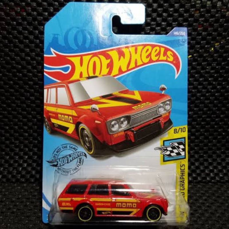 Hotwheels datsun wagon momo