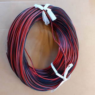 kabel serabut hitam merah 2x12 sangat cocok untuk audio/lampu led