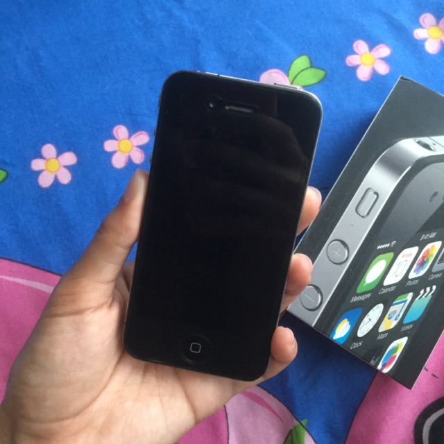 Iphone 4 second 8gb gsm black ORI murah free case