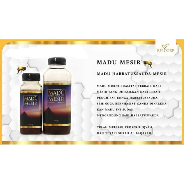 

Madu Habat Mesir 300gr - Rehab Hati