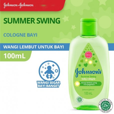 JOHNSON'S BABY COLOGNE 100ml Powder Mist Brisa Heaven Morning Dew Summer Swing Happy Berries Slide