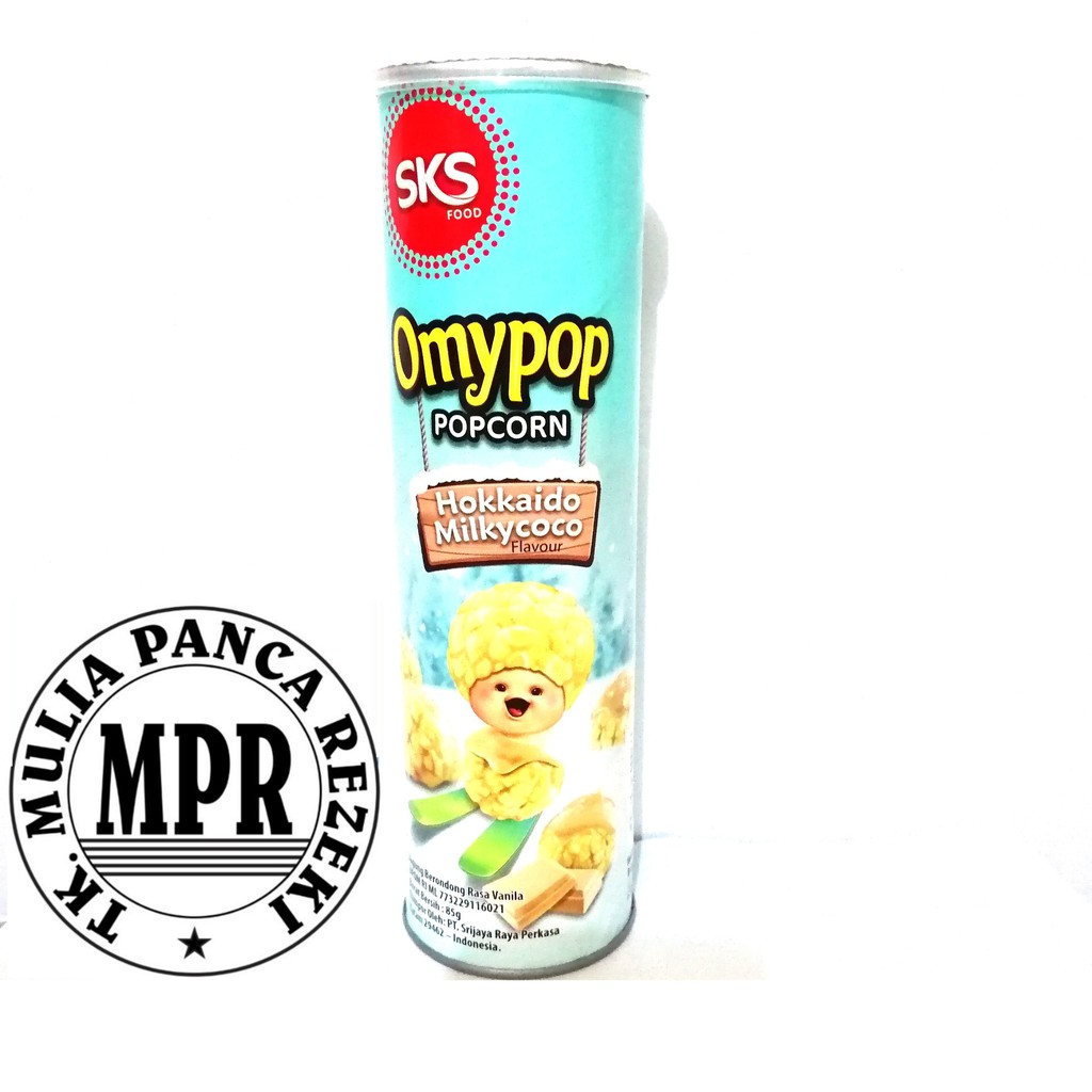 

Omypop Popcorn Hokkaido Milkycoco 85g Kekinian SKS Food