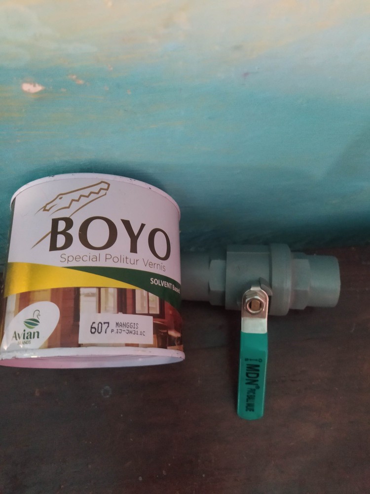 Ballvalve / Stop Kran Pegangan / Gagang Besi Uk.3/4 Murah