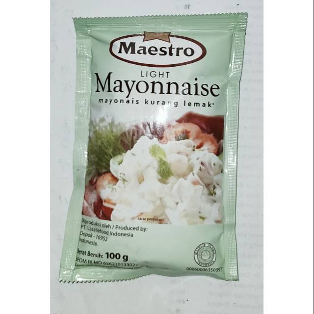 

Maestro mayonaise sachet 100 gram