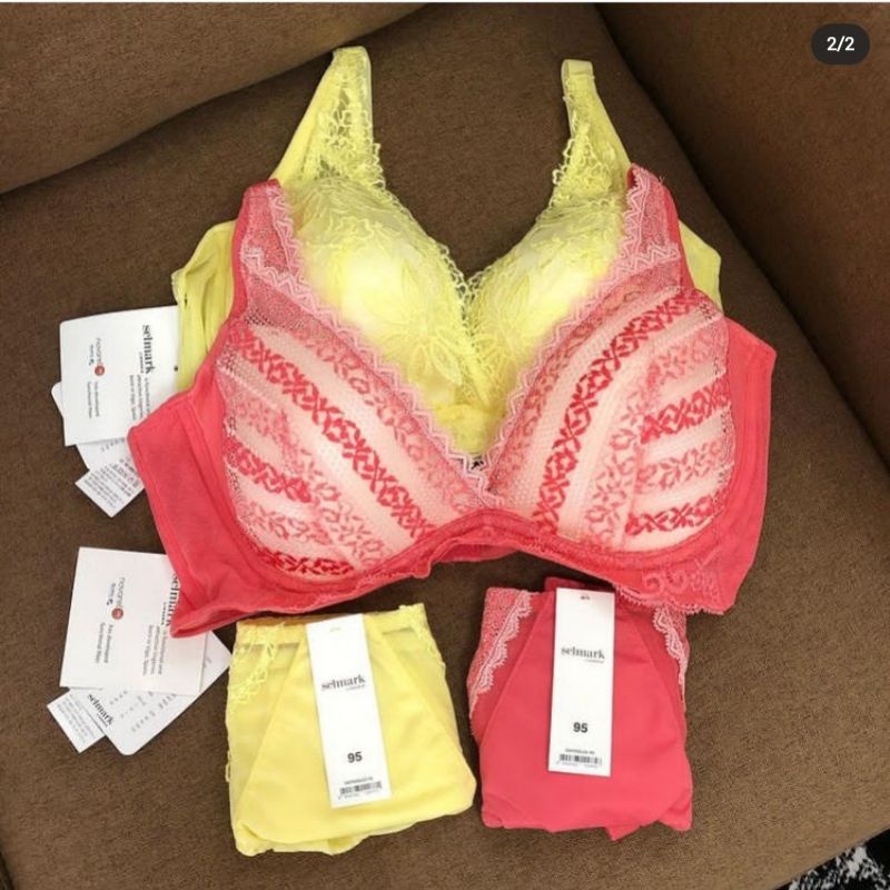 SELMARK SET BRA✨( satu set bra+panty)
