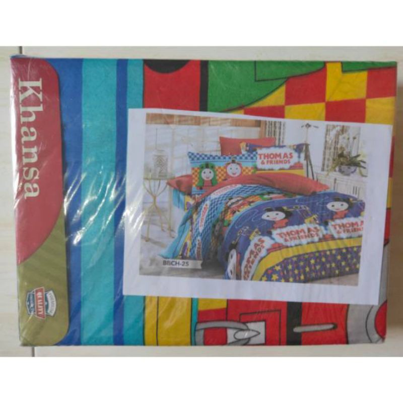 sprei khansa/sprei motif/sprei murah/ukuran 120x200