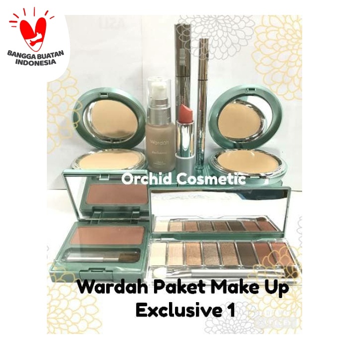 Promo  Wardah Paket Make Up Exclusive 1