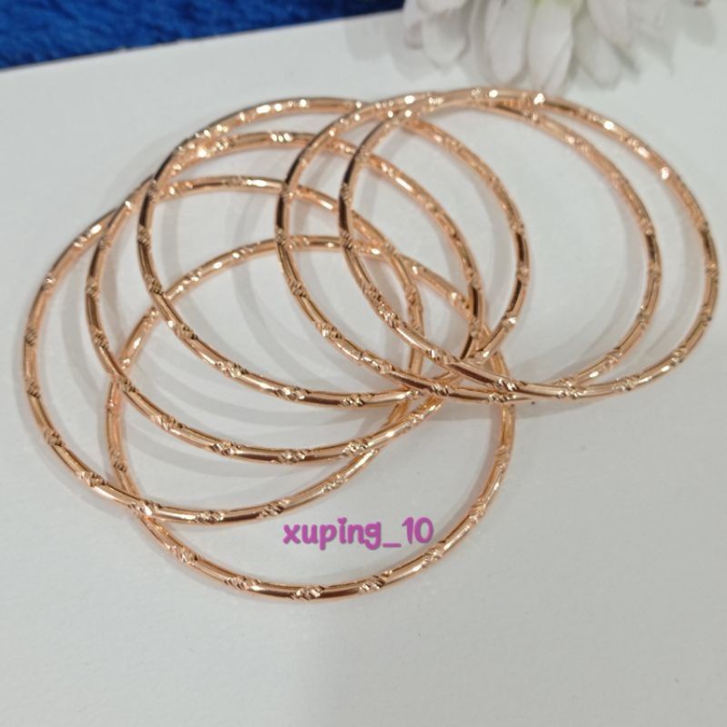 gelang kroncong anak isi 6PCS