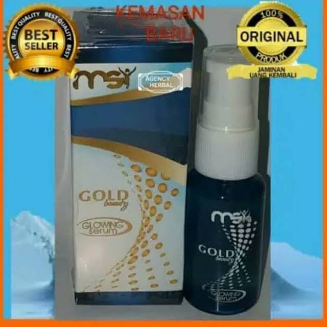 MSI GOLD BEAUTY GLOWING SERUM / SERUM GLOWING MSI 