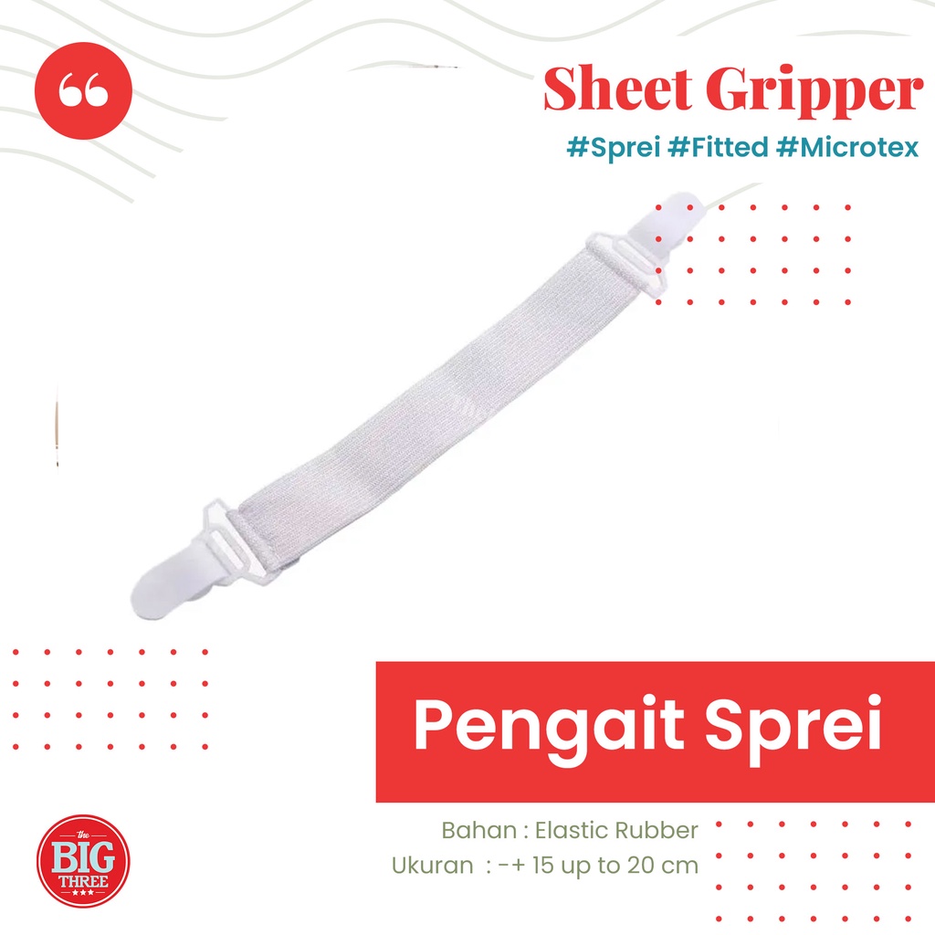 Pengait Sprei / SHEET GRIPPERS  - Seprei thebig3