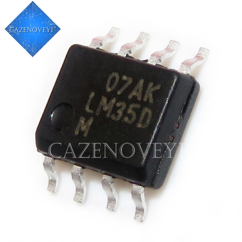 10pcs Ic Lm35Dm Lm35D Sop-8