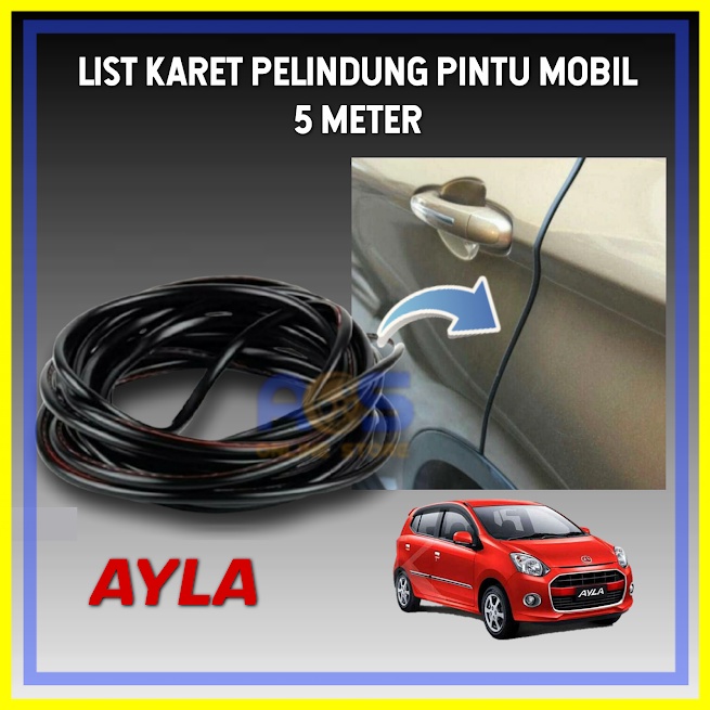 LIST KARET PELINDUNG PINTU MOBIL AYLA