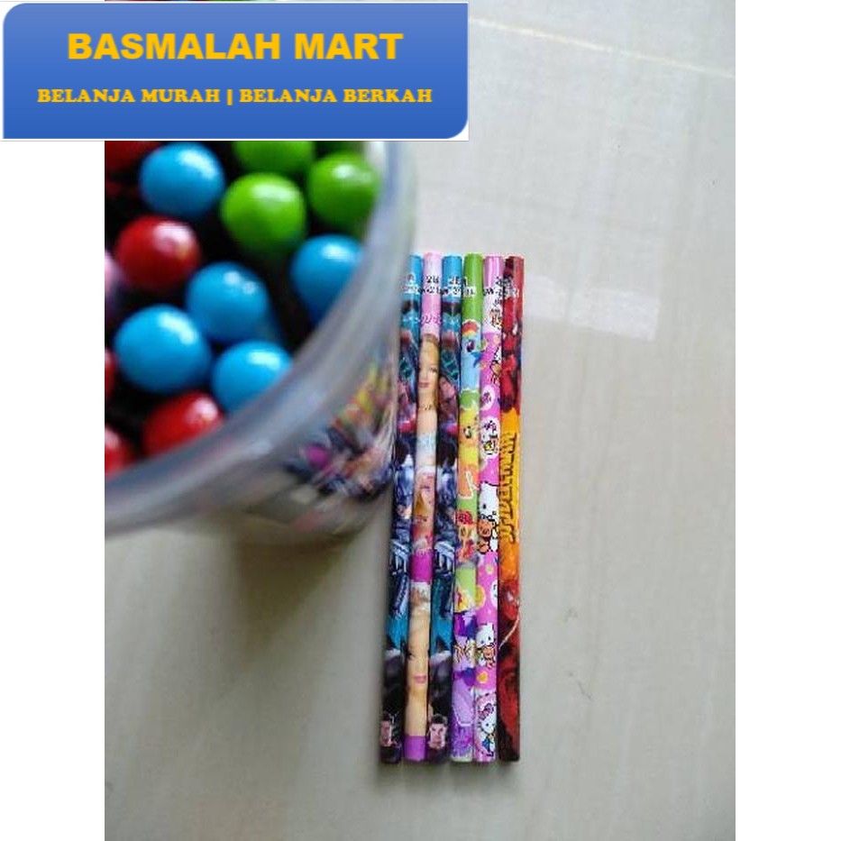 

Pensil 2B karakter | pensil 2B lucu Murah Berkualitas