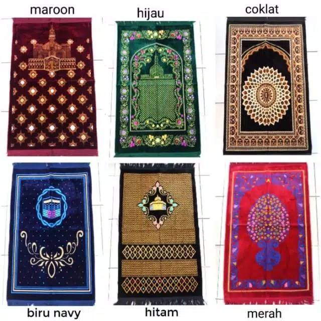 SAJADAH LEMBUT EMPUK TEBAL BLUDRU HALUS OLEH OLEH HAJI IMPORT TURKEY MURAH GROSIR ECER BESTSELLER