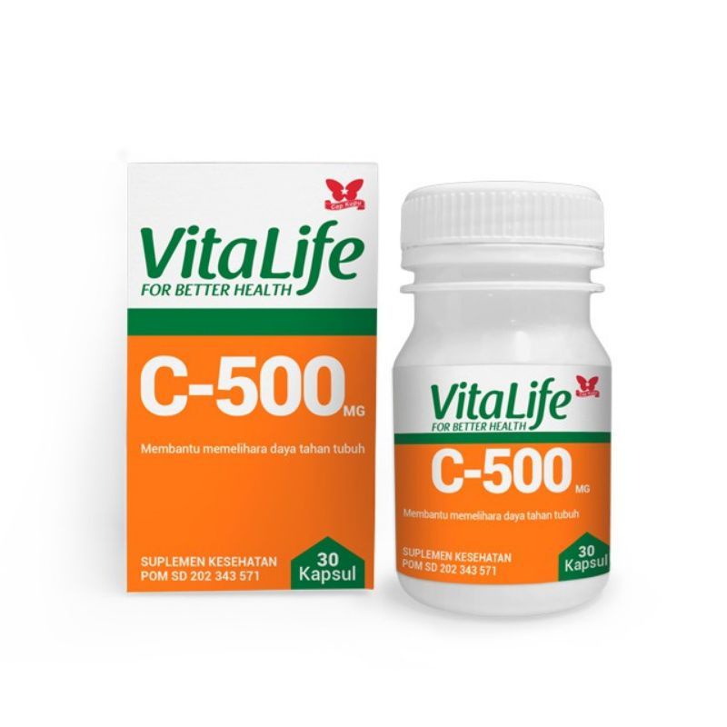 vitalife c-500 vitamin c 500 mg