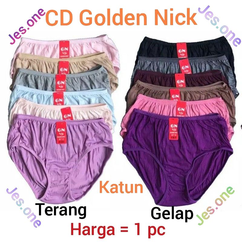 PILIH WARNA CELANA DALAM WANITA GOLDEN NICK Model 937 &amp; 939 / CD GN 937 &amp; 939