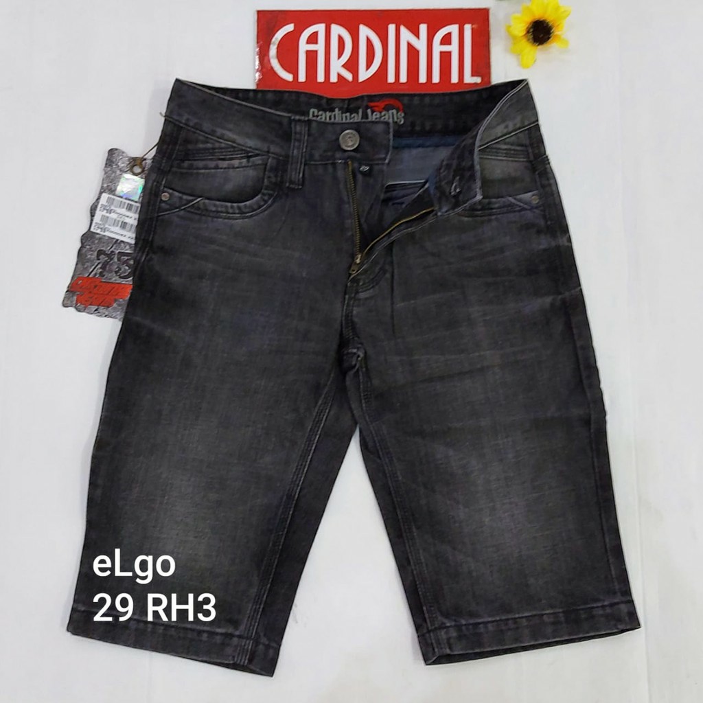 BB 29-RH CARDINAL JEANS CASUAL Celana ( REGULER FIT ) Pria Celana Pendek Original