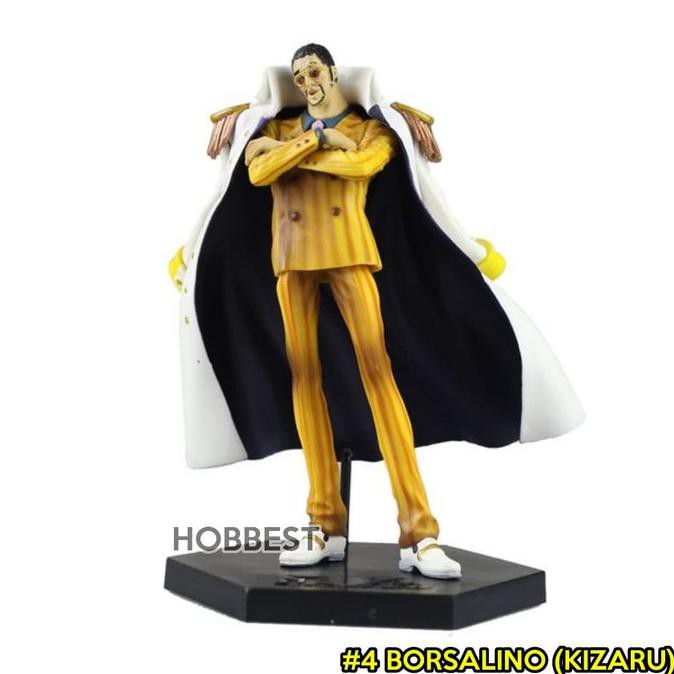 Action Figure One Piece Admiral Miniatur Pajangan Akainu Kizaru Aokiji Britaniastoreid